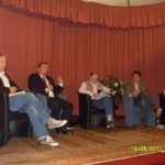 Podiumsdiskussion in Schwarzenbek mit Dr. Christel Happach-Kasan (FDP), Dr. Konstantin von Notz (Grüne), Norbert Brackmann (CDU) und André Böhling, Bund für Umwelt und Naturschutz.