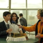 Selbstbewusst, witzig und gewandt beantworten die Schüler der PASCH-Schule Nr. 62 in Astana die Antworten der Reporterin von der Deutschen Welle.