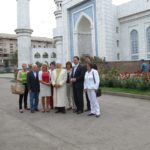 Gespräch der Delegation der Deutsch-Zentralasiatischen Parlamentariergruppe mit Scheich Abdsattar Haji Derbissali, Großmufti von Kasachstan.