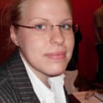 Nadine Arendt kurz vorm Vortrag Gender