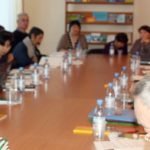 Die Vorstellung des Pilotprojekts an der Turan-Universit&auml;t in Astana.