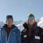 Erfolgreiche Zusammenarbeit: Peter Weber von &ldquo;Snow Control&rdquo; und Lucas Marchand, Manager von &ldquo;Shymbulak&rdquo;.