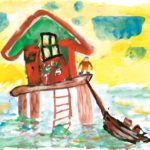 Es war ein heiterer Sommertag.