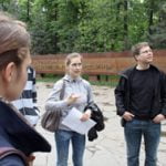 Im Park der &ldquo;28-Panfilow-Gardesoldaten&rdquo;.