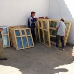 Fenster der Genossenschaft.