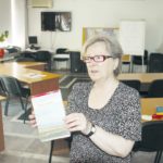 Frau Sawade fand bereits in Deutschland Zugang zum Thema der Deutschen Minderheit über das Buch von Dorothee Wierling „Heimat finden“.