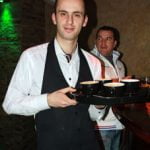 In einem mazedonischen Restaurant.