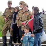 Gruppenfoto im Treptower Park.