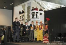 Frühlingsfest bei Schnee