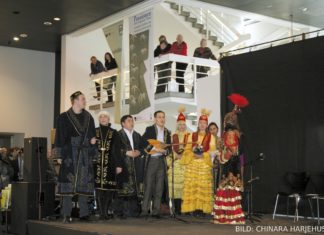 Frühlingsfest bei Schnee