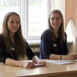 Sch&uuml;ler beim Workshop.