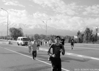 6.000 Läufer bei Almaty-Marathon