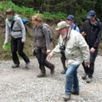 Auf dem Weg in die Berge.