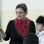 Frauke Woitsch unterrichtet.