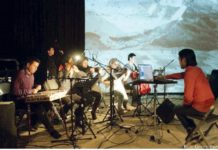 Gletscher in der kasachischen Sauna