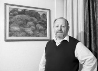 Ein russischer Kunstmaler in Kasachstan