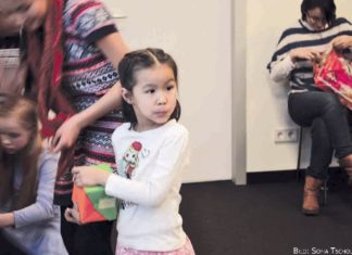 Heldin in einem Weihnachtsmärchen