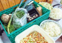 Tauschen und Teilen gegen Verschwendung