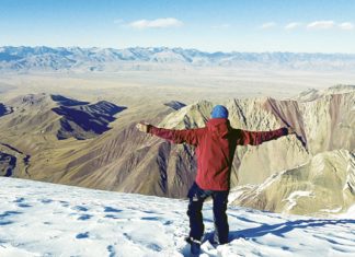 Auf dem Pik Lenin war er den Naturgewalten ausgeliefert
