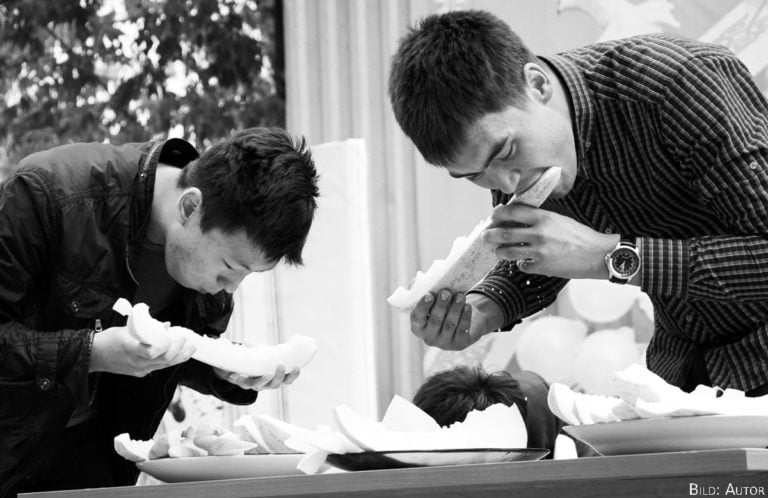 Erstes Melonenfest in Pawlodar