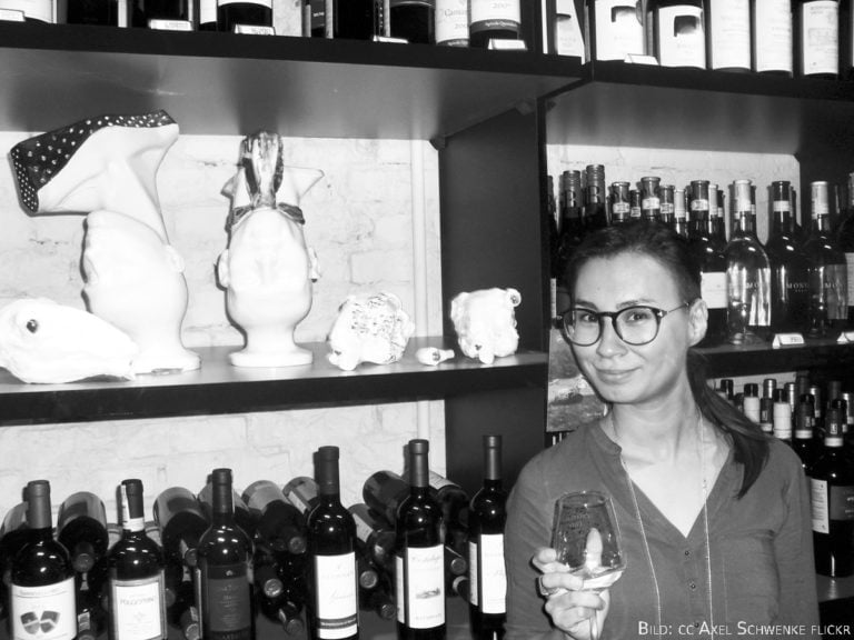 Noch eine Designervase zum Wein?