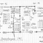 Lager Dscheskasgan | Zeichnung von Erich Schindler