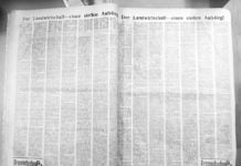 Menschen, Felder, Traktoren und Solidarität