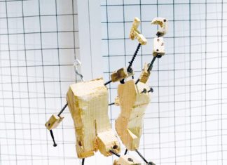 Monumentales Symbol sowjetischer Propaganda