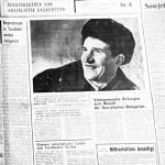 Viktor Wegel ist einer der besten Melker im Sowchos. 1966.