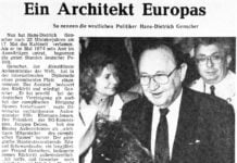 Ein Architekt Europas