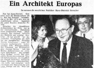 Ein Architekt Europas