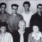 Freundschaft-Redaktion 1966, v.l.n.r. 1. Reihe: Leo Marx, stellv. Ressortleiter Literatur; Karl Welz, verantwortlicher Sekretär; Rudolf Jacquemien, stellv. Ressortleiter Übersetzung; Ida Bender, Stilredakteurin der Übersetzungsabteilung; Friedrich Funk, Gastredakteur. 2. Reihe: Alfred Funk, Korrespondent; Adam März, Literaturessort; Eugen Hildebrand, Stilredakteur der Übersetzungsabteilung; Hugo Wormsbecher, Literaturessort; Heinrich Ediger, Leitung der Poststelle; Johann Sartison, Korrespondent. | Foto: Familienarchiv
