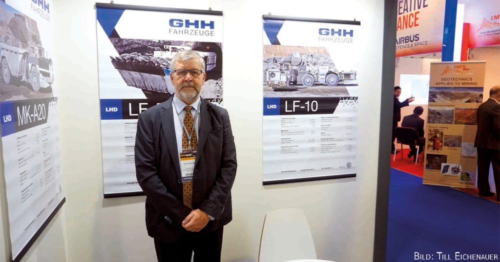 Sergej Sachnow von der Firma GHH sieht schwierige Zeiten in Kasachstan. | Foto: Till Eichenauer