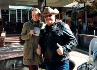 Ein Cowboy auf zwei Rädern