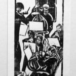 “Quintett“, Alexander Gerbig, 1912, Holzschnitt | Foto: DAZ