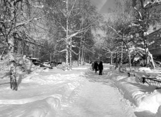 Winter in Kasachstan