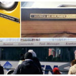 Elisaweta Belozerskaja aus Kustanai war in einem ehemaligen deutschen Reisebus in Kasachstan unterwegs.