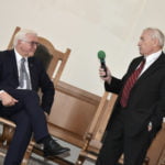 Wladimir Baumeister (Chirurg) und Bundespräsidenten Frank-Walter Steinmeier