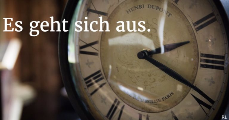 Österreichische Wörter mit Migrationshintergrund | Es geht sich aus