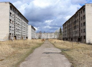 Die größte Geisterstadt im Baltikum: Zu Besuch in Skrunda-1