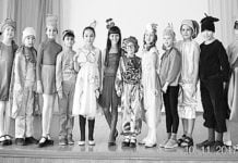 Erntedankfest am Gymnasium №10 in Ust-Kamenogorsk