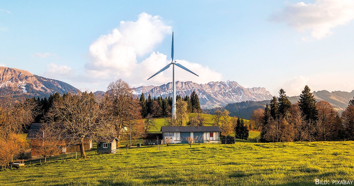 Ein Windrad steht selten allein. Meistens gibt es ganze Windparks, die für nachhaltige Ernergieerzeugung sorgen.
