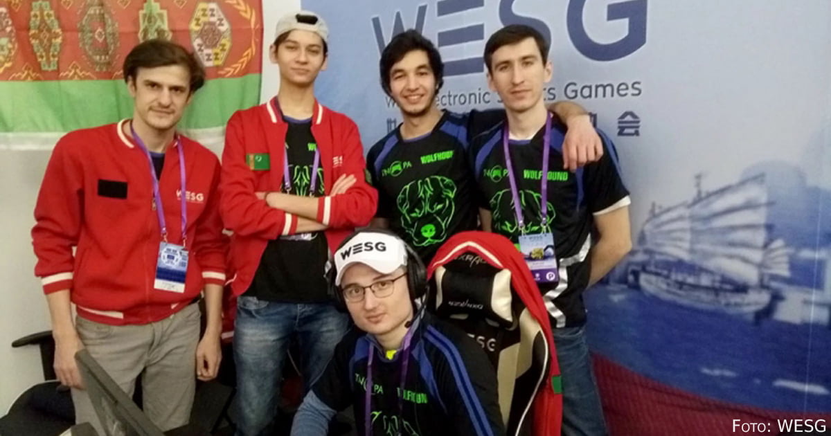 Das turkmenische E-Sport Team