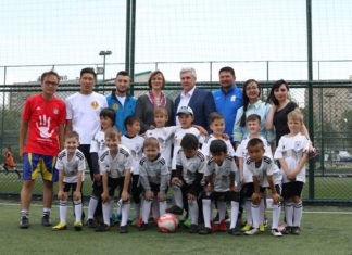 Deutsche Fußballschule in Kirgisistan eröffnet Fußballschule Kirgisistan