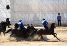 Pferderennen, Bogenschießen, Falkenjagd: Dritte World Nomad Games in Kirgisistan World Nomad Games