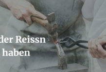 Deutsche Wörter aus Österreich | in der Reissn haben in der Reissn haben