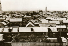 Arbeitskommune der Wolgadeutschen: Bürgerkrieg, Ausbeutung und Bauernaufstände Blick auf Katharinenstadt (ab dem 4.6.1919 Marxstadt, heute Marx)