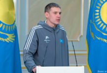 Alexander Gerlitz holt erste Medaille für Kasachstan