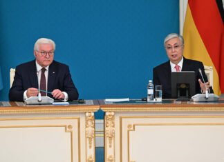 Bundespräsident Steinmeier trifft Kasachstans Präsidenten Tokajew