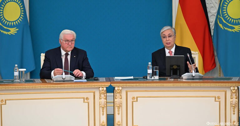 Bundespräsident Steinmeier trifft Kasachstans Präsidenten Tokajew